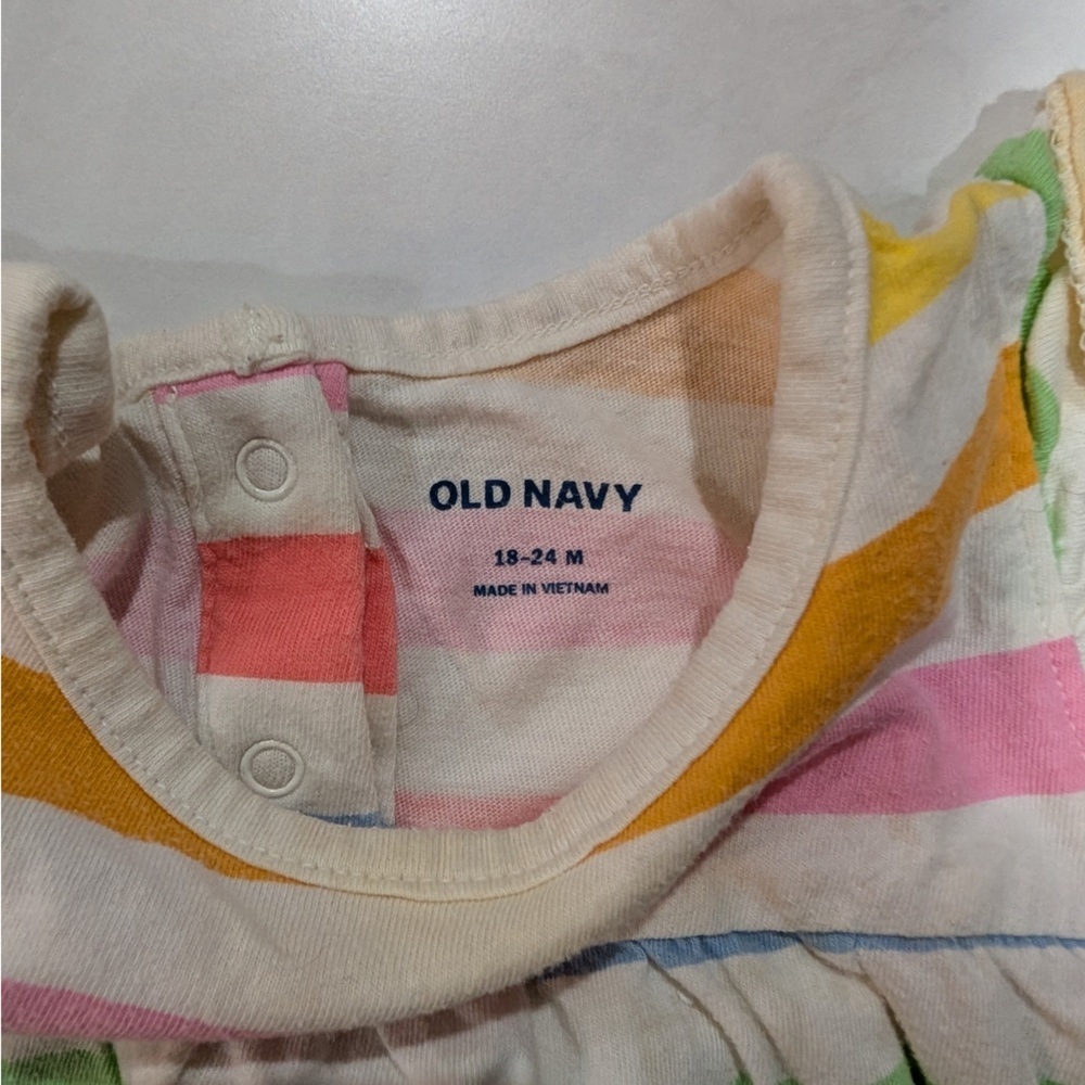 Girls 18-24 Month Bodysuit - Has Wear - Picture 2 of 2